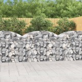 Gossi cos gabion arcuit, 150x50x100/120 cm, fier galvanizat