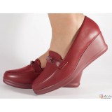 Cumpara ieftin Pantofi platforma visinii cu gel pe talpa (cod 523020)