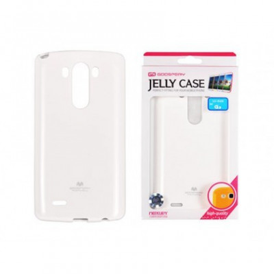 Husa Mercury Jelly LG G4C/Magna (H525) Alb Blister foto