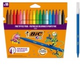 Carioci 18 culori lavabile Visa Bic