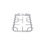 Grătar s&acirc;rmă compatibil plită F5512, 2 focuri, 417x225 mm