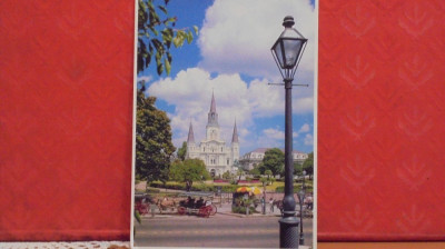 U.S.A. - NEW ORLEANS - ST. LOUIS CATHEDRAL, JACKSON SQUARE - NECIRCULATA. foto