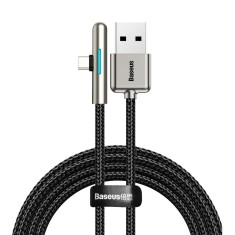Cablu Date &amp; Incarcare Textil Tip C 90 Grade 4A Huawei Super Charge (Negru) 1m BASEUS CAT7C-B01
