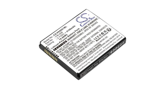 Cameron Sino 5150mAh Pax A920 Pro Baterie