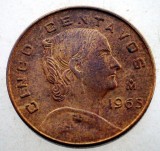 B.591 MEXIC 5 CENTAVOS 1965 XF