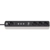 Prelungitor Smart Brennenstuhl Connect Ecolor WIFI, 1.5m, 4prize, 3 canale, Alexa, Google