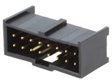 Soclu Dreptunghiular C-Grid III 2,54mm 16 PIN THT Aurit, MOLEX