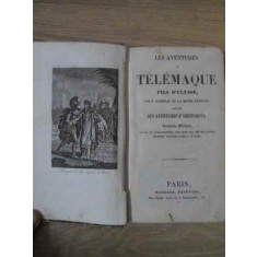 LES AVENTURES DE TELEMAQUE FILS D&#039;ULYSSE-PAR F. SALIGNAC DE LA MOTHE FENELON, SUIVIES DES AVENTURES D&#039;ARISTONOUS