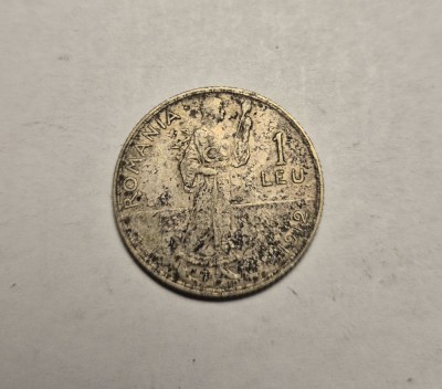 1 leu 1912 Patina foto
