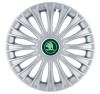 Set 4 capace roti pentru Skoda Nou Verde, model Dino Gray, R14, Autohelix MSA