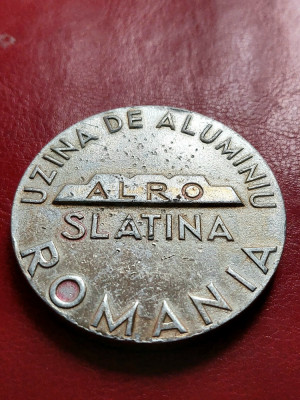 Medalie Uzina de Aluminiu Alro Slatina foto
