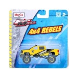 Masinuta Maisto Fresh Metal 4X4 Rebels,11 cm, Galben