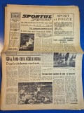 ziarul sportul popular 2 august 1966 - echipele care au promovat in divizia B - metrom brasov,chimia suceava,anglia campioana mondiala la fotbal