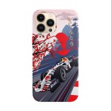 Husa compatibila cu Apple iPhone 12 model Formula F1 Red Bull,Silicon, Tpu, Viceversa, Transparent, Carcasa