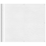 Cumpara ieftin Paravan de balcon, alb, 90x800 cm, 100% poliester oxford