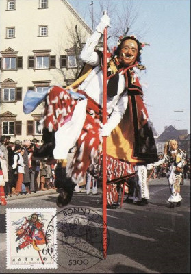C4122 - Germania 1983 - carte postala maxima foto