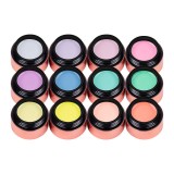 Cumpara ieftin Set 12 Geluri UV Colorate LUXORISE, Pastel Paradise