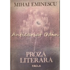Proza Literara - Mihai Eminescu