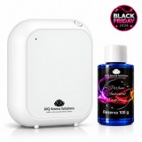 Cumpara ieftin Pachet Promo: 10Q Aroma Eco Plus Alb + Rezerva Parfum Ambiental Profesional 100 g Desert Mirage