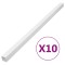 vidaXL Șine de cabluri, 50x25 mm, 10 m, PVC 155920