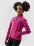 Polar cu guler regular pentru fete - roz, 4F Sportswear