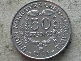 AFRICA DE VEST-50 FRANCS 1996
