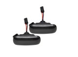 Set lampa semnalizare laterala Audi A3, 05.2003-04.2008; A4, 11.2000-2008; A6, 06.2001-03.2011, dynamic indicator; LED; fumuriu; Tuning,