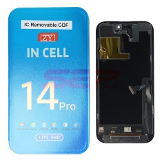 LCD+Touchscreen cu Rama Apple iPhone 14 Pro BLACK COF INCELL