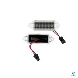Cumpara ieftin Set 2 Lampi LED Numar Inmatriculare Mitsubishi Lancer X EVO 2003-2017, Alb Rece, Plug&amp;Play, Fara Eroare