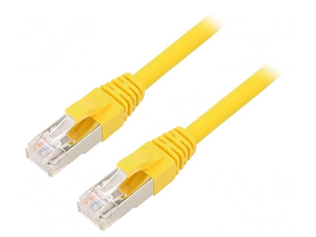 Patch Cord ETHERLINE Cat.6a S/FTP LSZH Galben