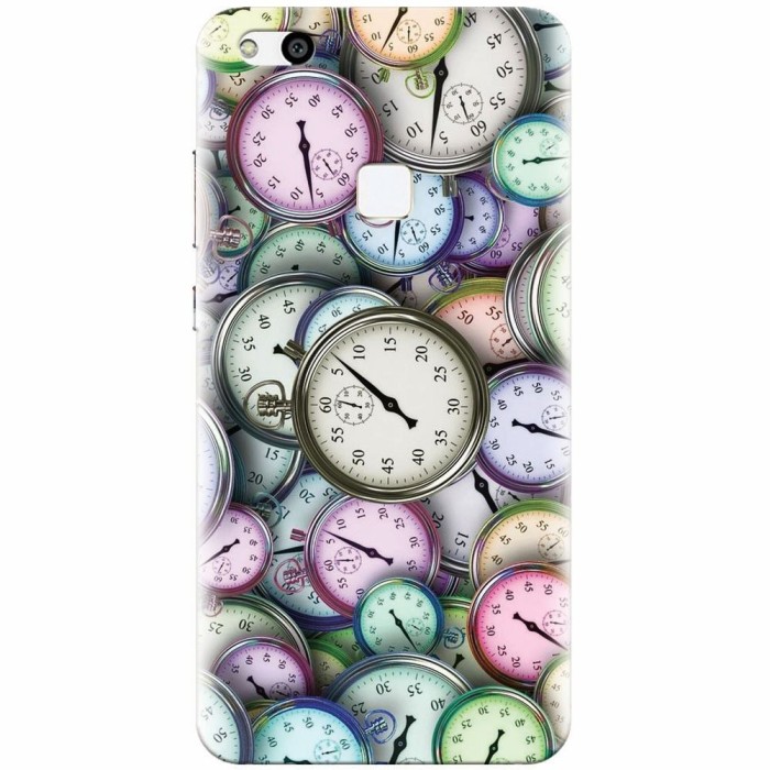 Husa silicon pentru Huawei P10 Lite, Clocks