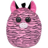 Ty Squishy Beanies Zoey pernuță de pluș Pink Zebra 3y+ 22 cm