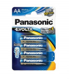 Baterie Panasonic Evolta AA R6 1,5V alcalina LR06EGE/4BP set 4 buc.