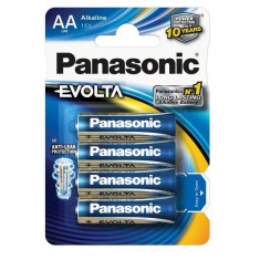Baterie Panasonic Evolta AA R6 1,5V alcalina LR06EGE/4BP set 4 buc.