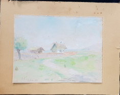 Ghelman Lazar (1887 - 1976) - Peisaj din Braila foto