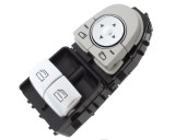 Comutator macara geam, buton reglaj oglinzi Mercedes Clasa C (W205), 01.2014-2021; Vito/Clasa V (W447), 04.2014-, 3; negru, RapidAuto