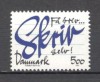 Danemarca.1993 Teme actuale-Campanie ptr. promovarea scrierii DD.28, Nestampilat