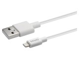 Cablu SAVIO Lightning la USB A 1m Alb 480Mbps 2,4A