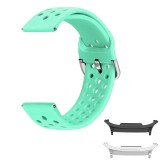 Curea din silicon compatibila cu Samsung Galaxy Watch8 Classic 46mm, Mint Green