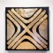 Tablouri canvas negru cu auriu 40 x 40 cm