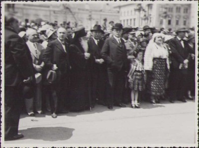 HST 212S Poza Roman Ciorogariu + C-tin Anghelescu + gen Ilcuș Oradea anii 1930 foto