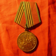 Medalie URSS - 40 Ani de la Victoria asupra Fascismului 1945-1985