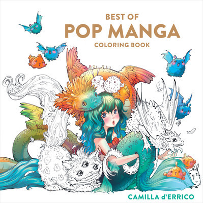 Best of Pop Manga Coloring Book foto