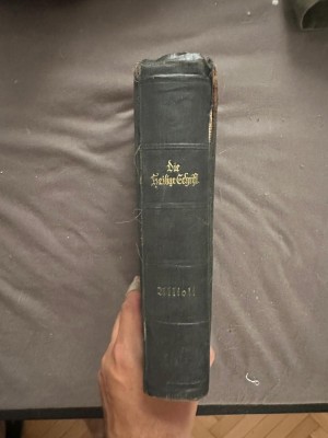 Die Heilige Schrift des Alten und Neuen Testamentes trad. Allioli 1926 format mare 24 cm foto