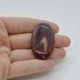 Cabochon mookait 43x26x5mm c19