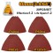 Smirghel multitool set 20 bucati - Ingco AKTS080201