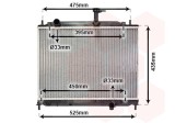 VAN WEZEL 82002170 Radiator, racire motor