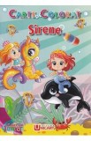 Carte de colorat. Sirene