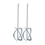 Set 2 mixere galvanizate pentru vopsea 125x600 mm cu prindere HEX13