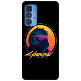 Husa compatibila cu Motorola Moto G22 model Cyberpug, Silicon, TPU, Viceversa, Transparent, Carcasa